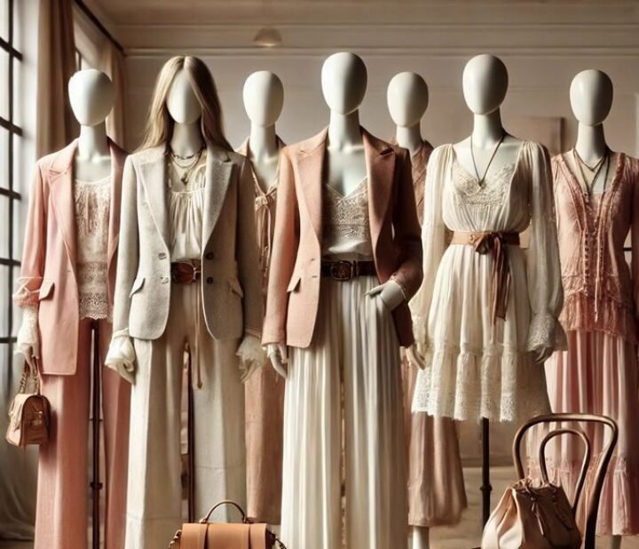 Chloé-inspired outfits capturing the brand’s soft, bohemian elegance