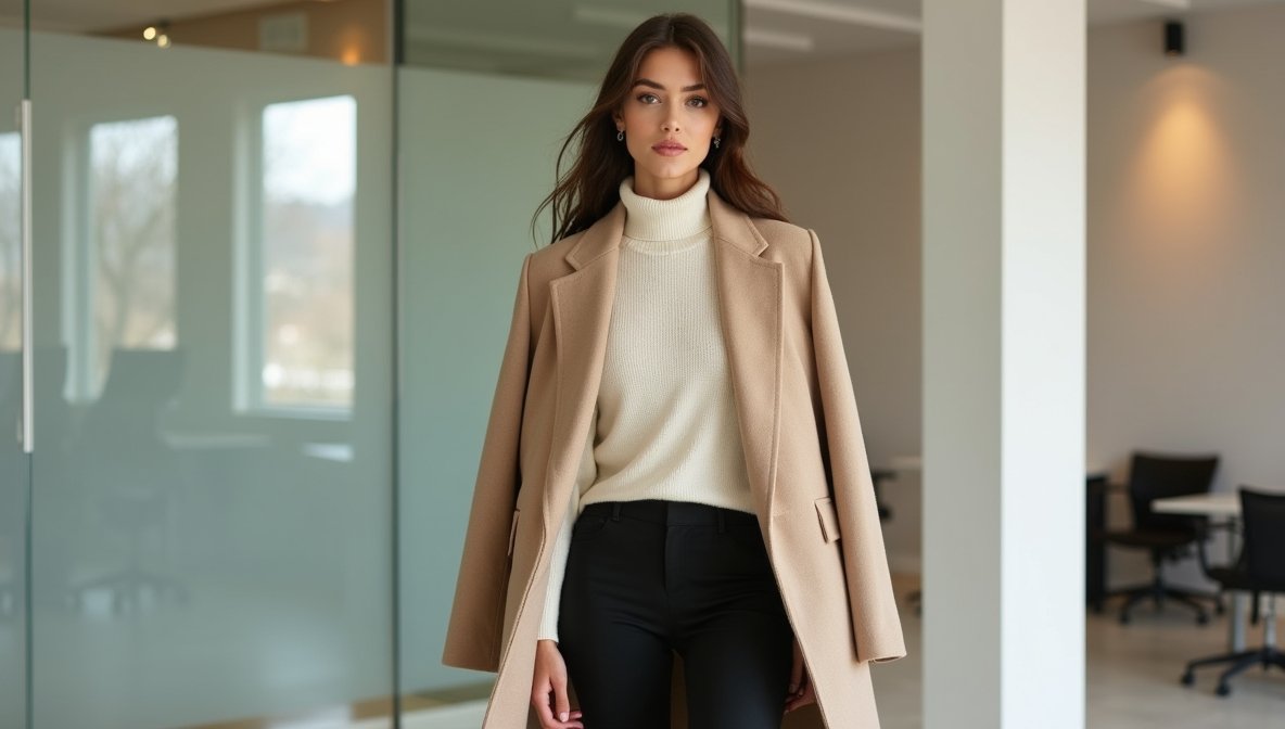 Minimalist Winter Outfits for the Office