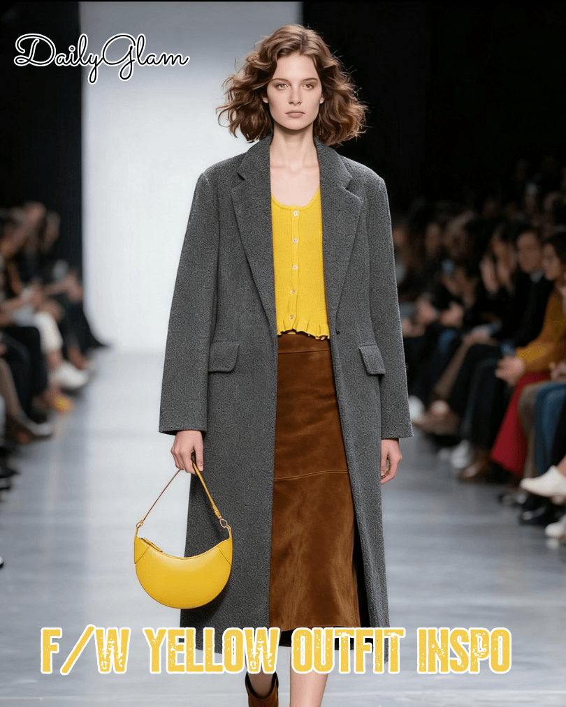 Yellow tones fashion