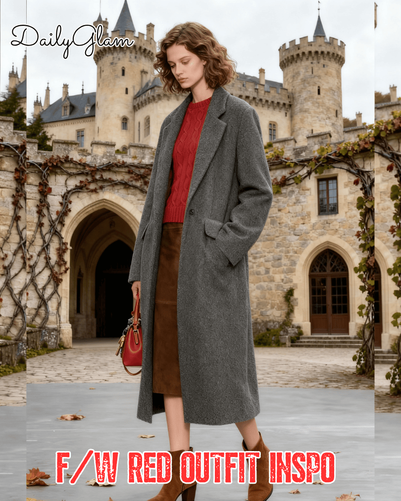 autumn winter red style