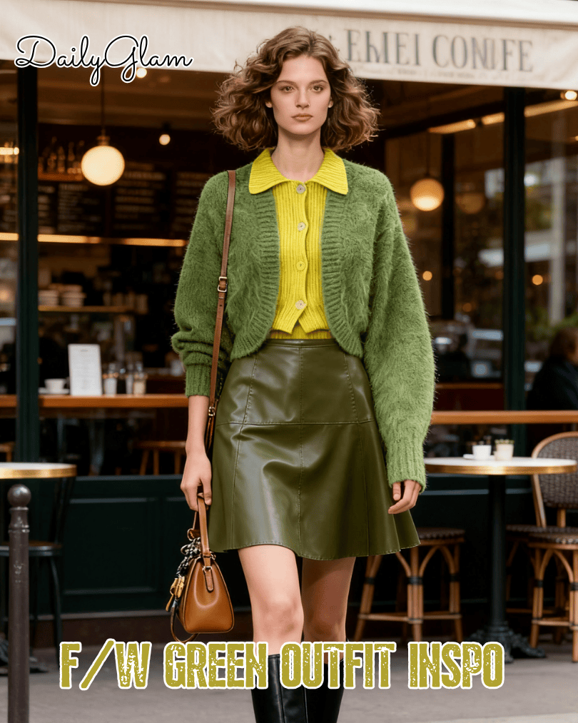 how to style green outfits