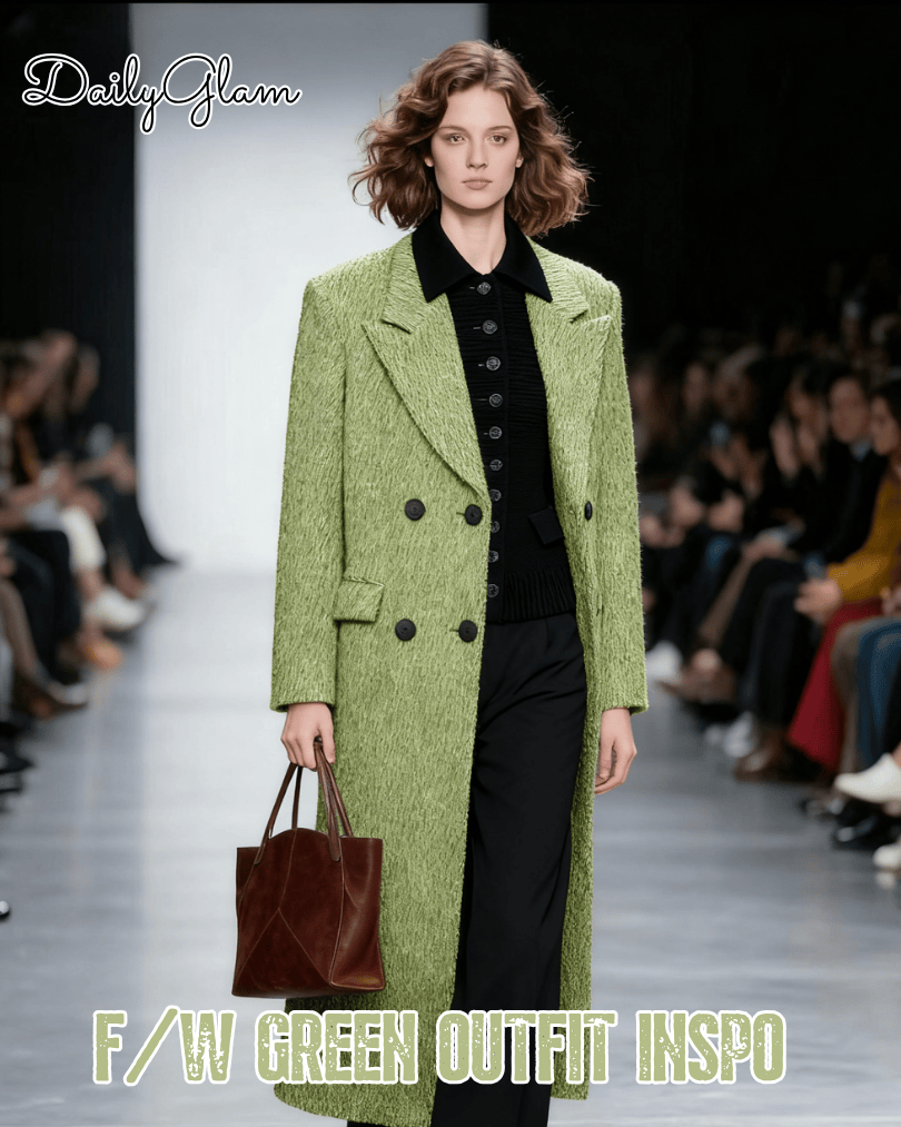 winter green fashion