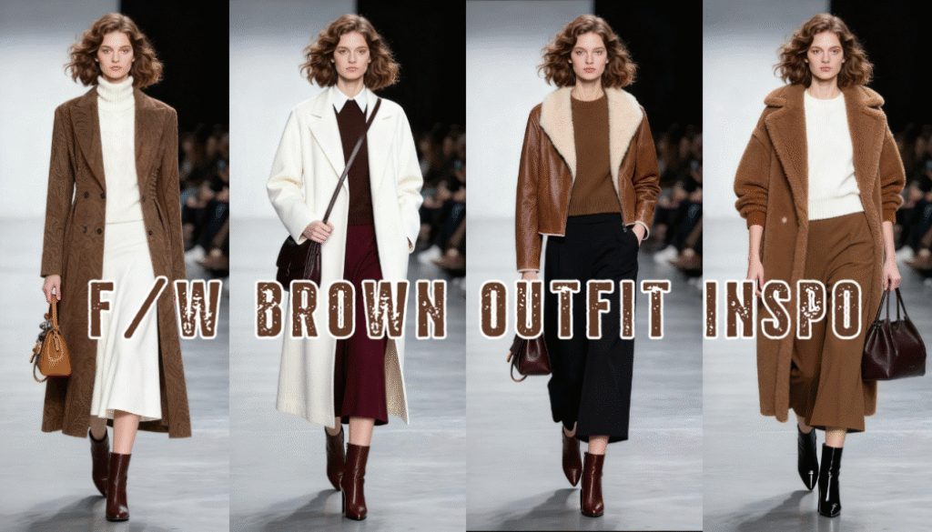 F/W Brown Outfit Ideas