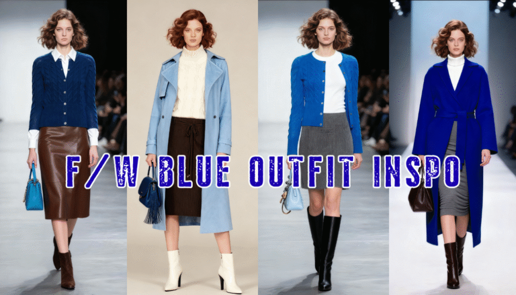 5 Blue Fall-Winter Outfit Ideas for a Chic, Effortless Seasonal Wardrobe