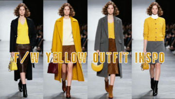 Fall Winter Yellow Outfit Ideas