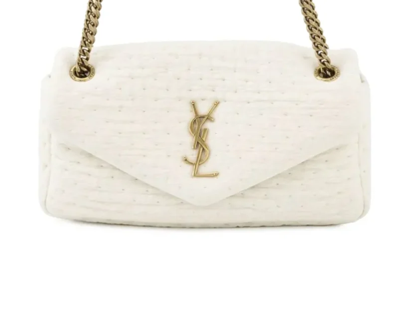 Saint Laurent Pre-Owned 2010-2025 Small Wool Calypso shoulder bag