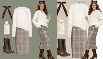 Fall Winter Cozy Commuter Outfit