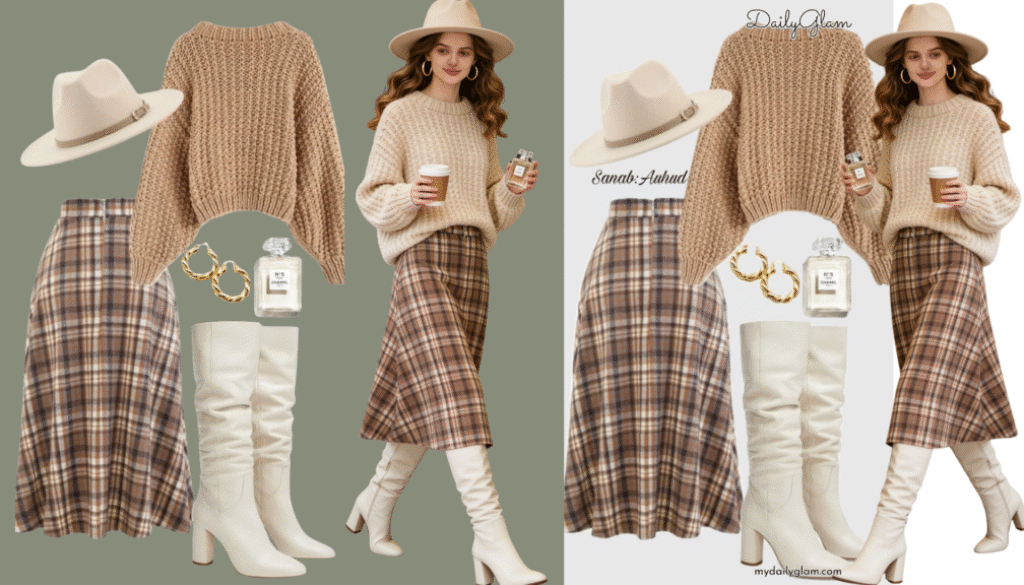 Fall Winter Relaxed Vintage Outfit