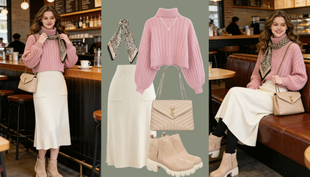 Fall Winter Sweet Chic Outfit