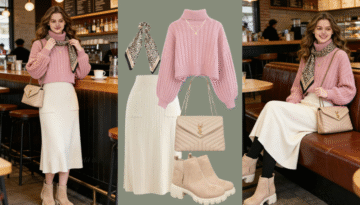 Fall Winter Sweet Chic Outfit