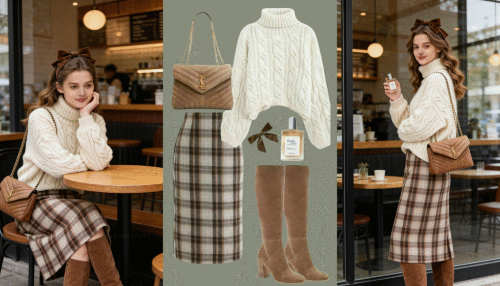 Fall Winter Sweet Chic Outfit