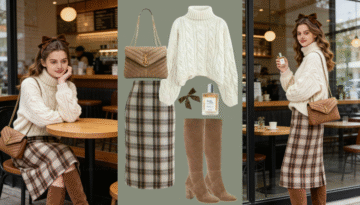 Fall Winter Sweet Chic Outfit