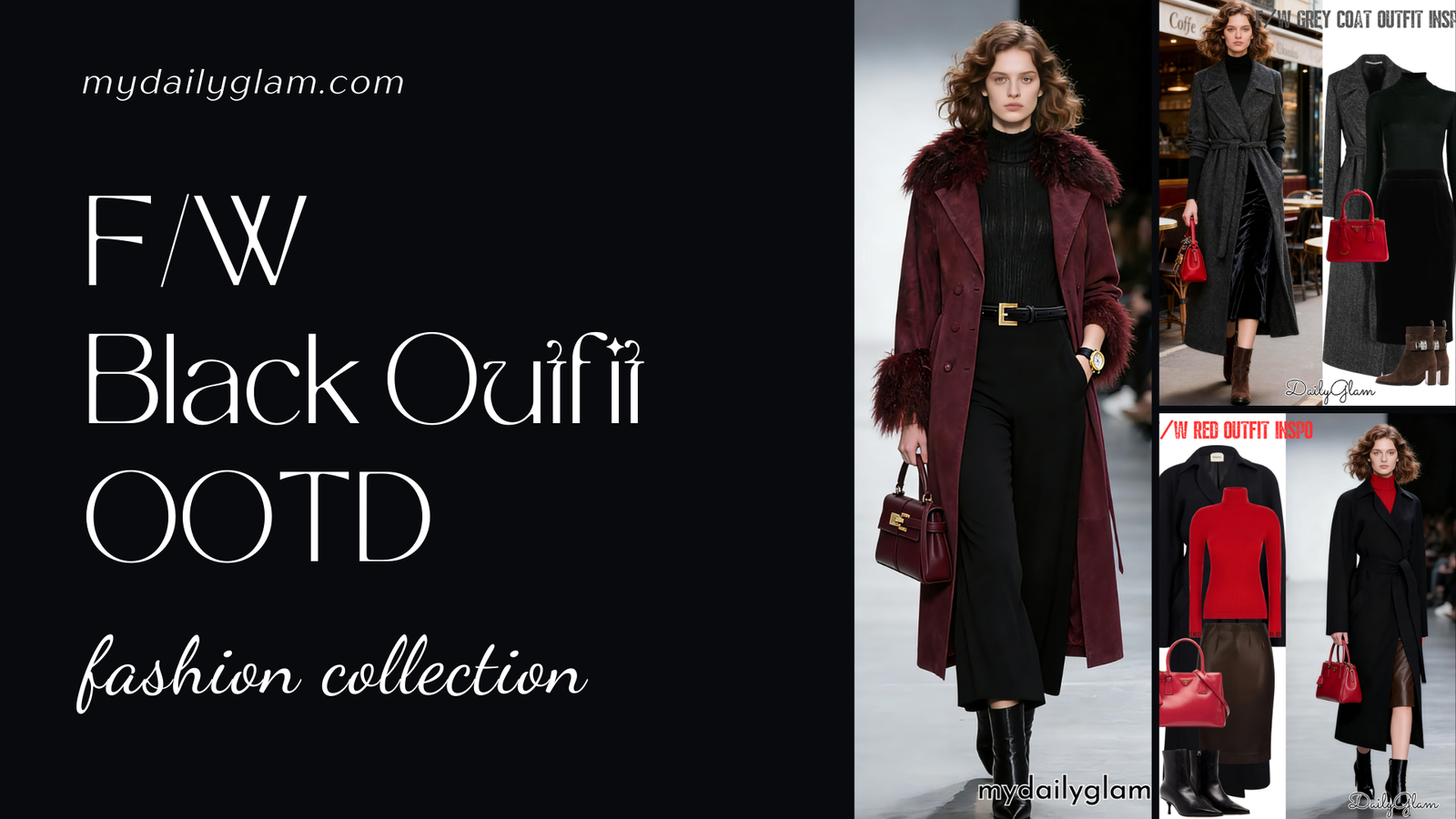 F/W Black Outfit OOTD