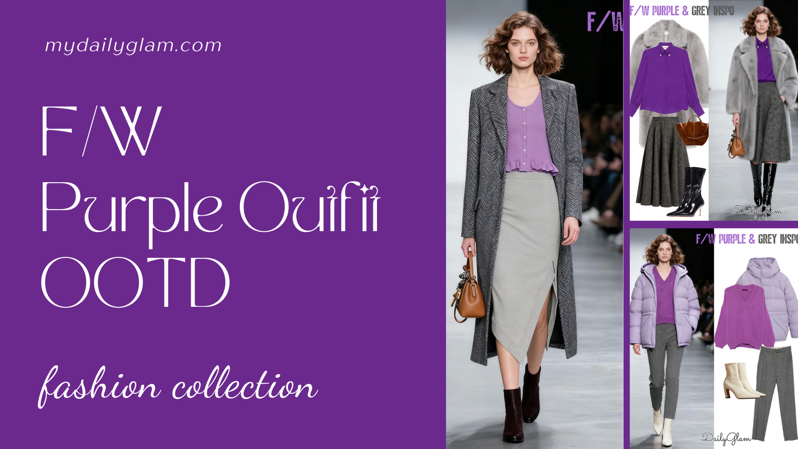 F/W Purple Outfit OOTD