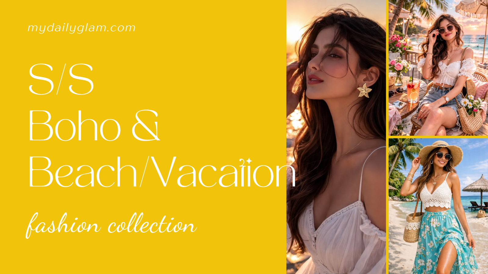 Boho × Beach/Vacation
