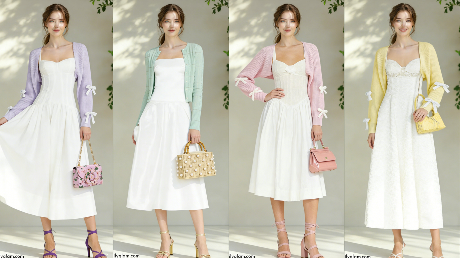 soft girl white dress outfit