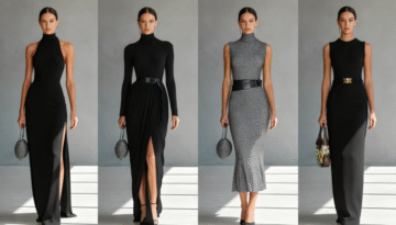 minimalist chic office style