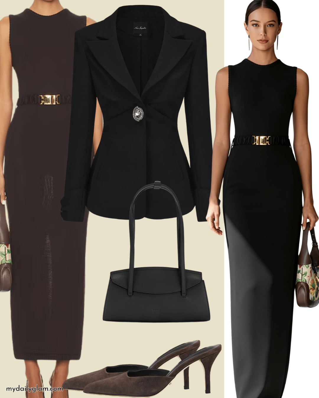 minimalist chic office style