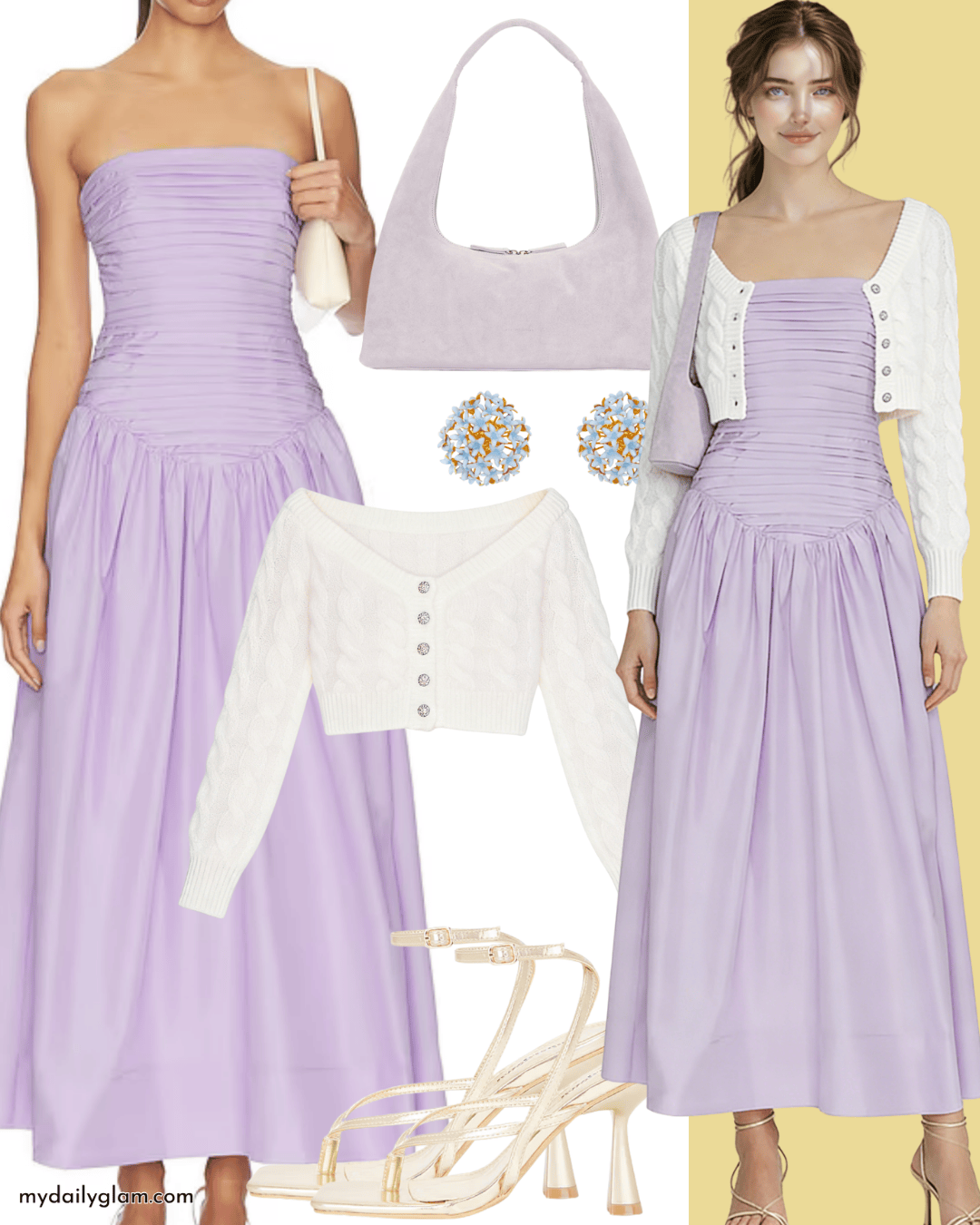 soft girl purple outfit