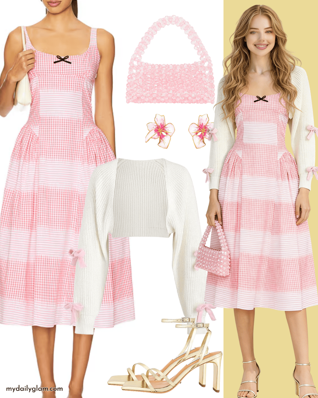 soft girl pink outfit,