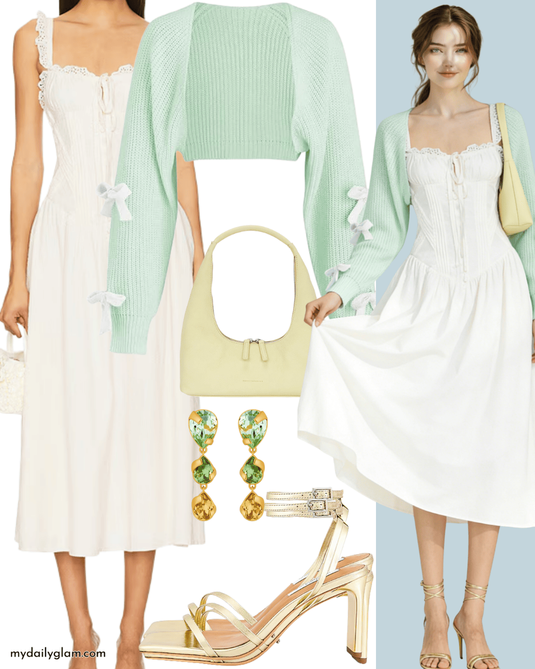 white dress outfit ideas