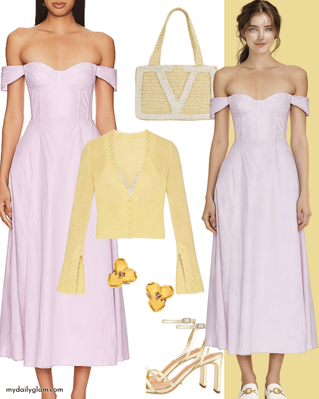 what colour cardigan to wear with purple dress purple pleated dress