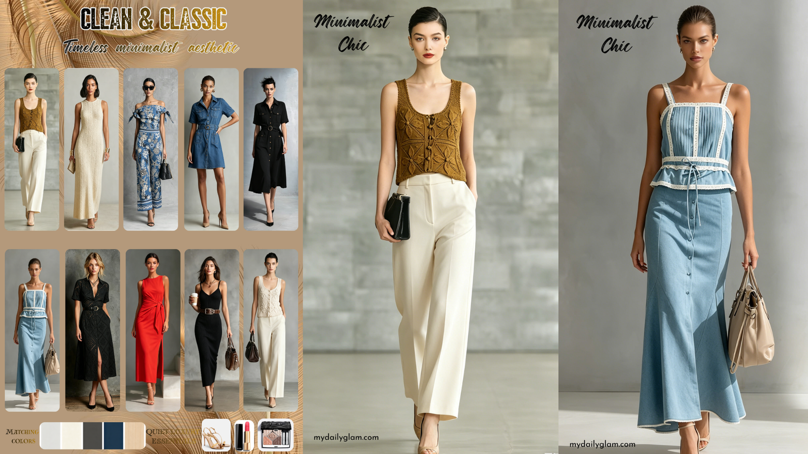 minimalist chic style