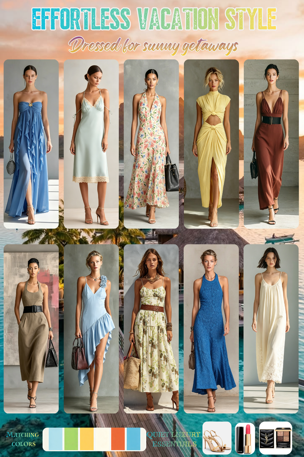 summer vacation outfits