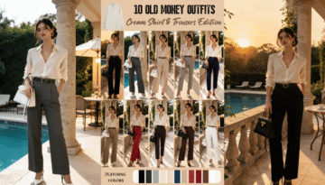 Old Money Cream Shirt & Trousers Outfits
