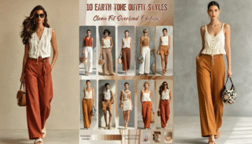 Earth tone clean fit outfits