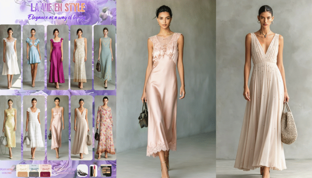French elegance dresses
