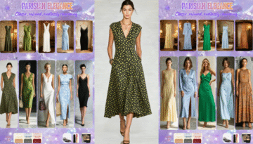 Parisian elegance dresses