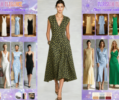 Parisian elegance dresses