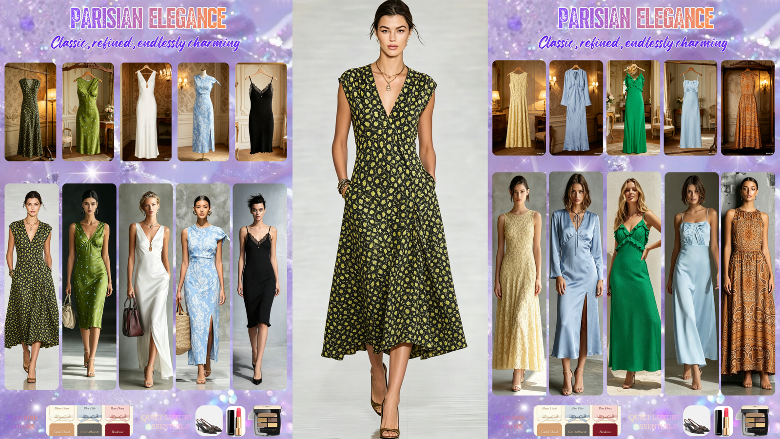 Parisian elegance dresses