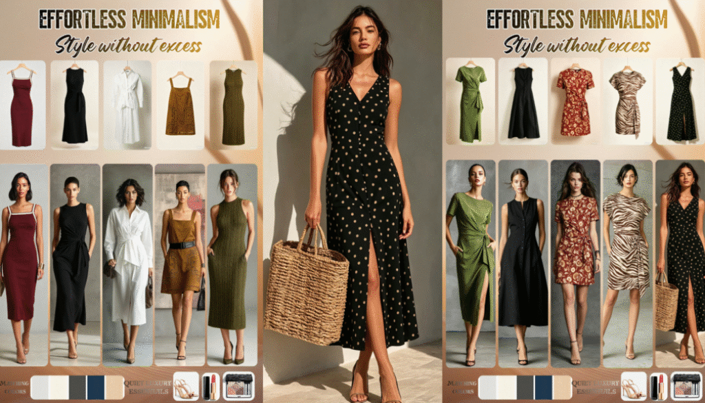 minimalist chic dresses