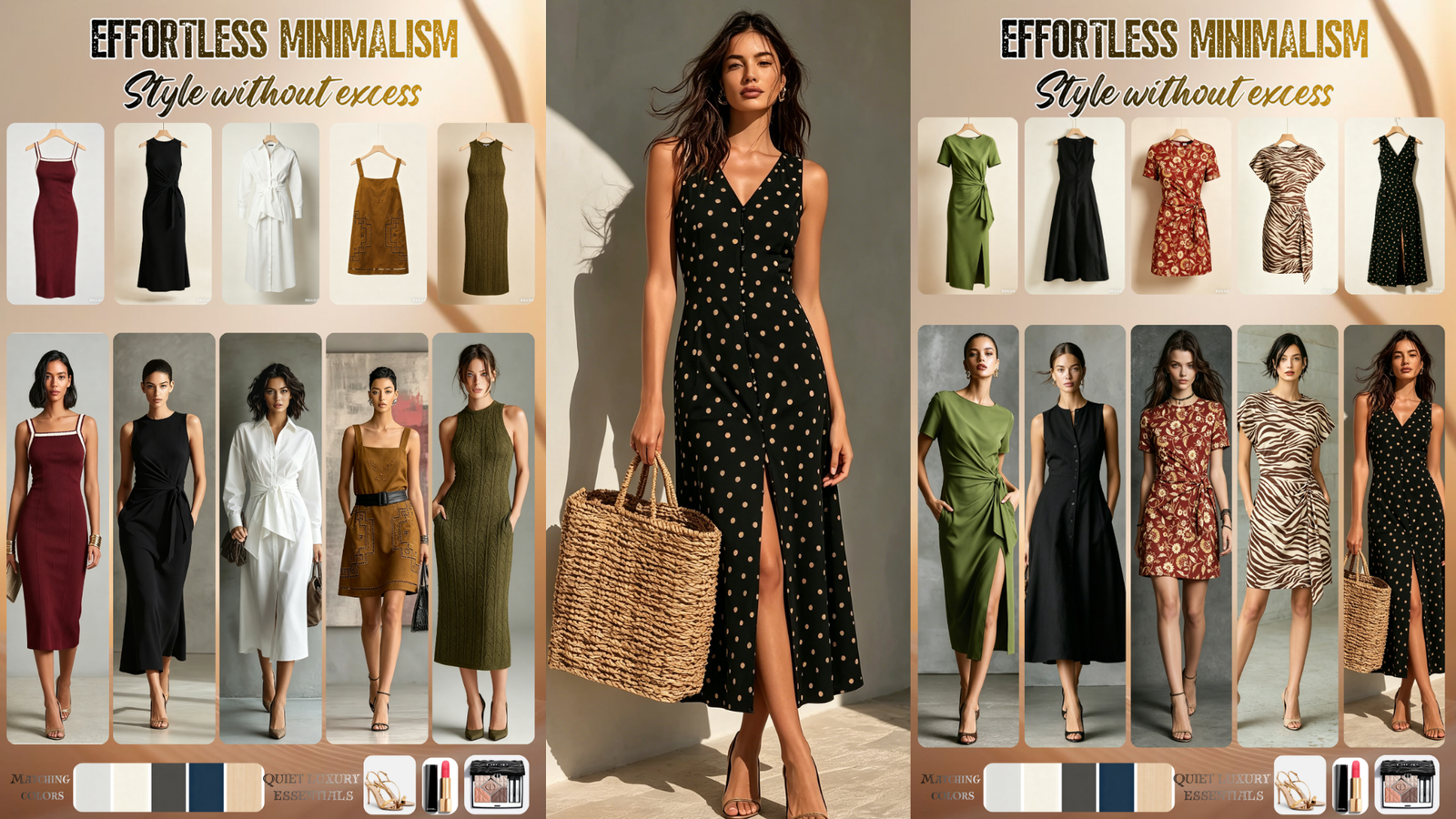 minimalist chic dresses