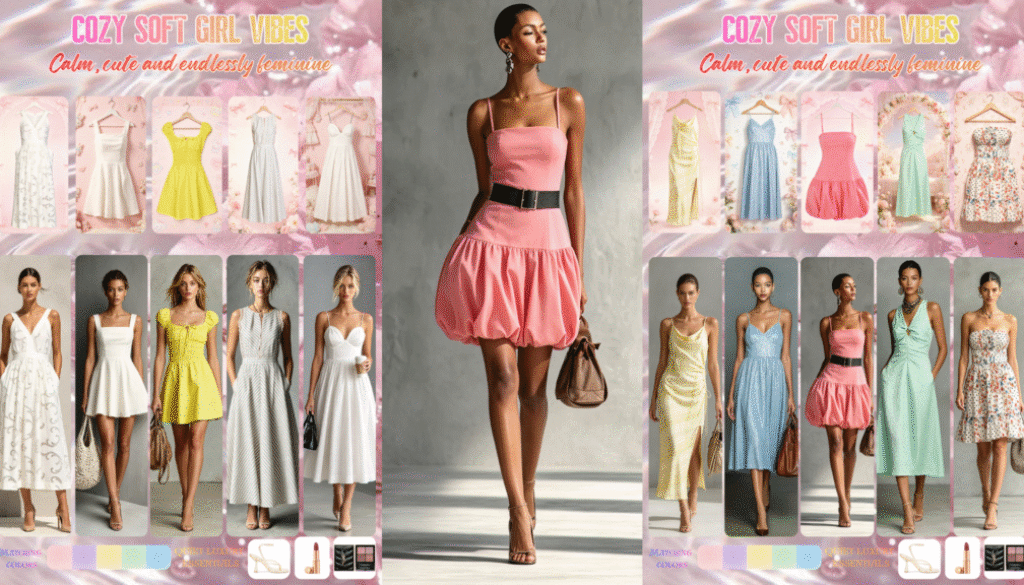 soft girl aesthetic dresses