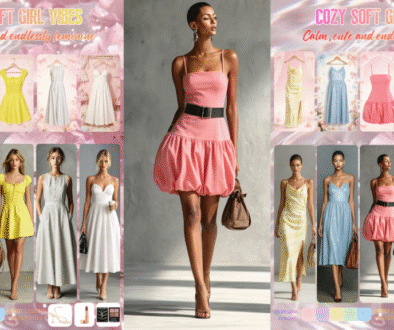 soft girl aesthetic dresses