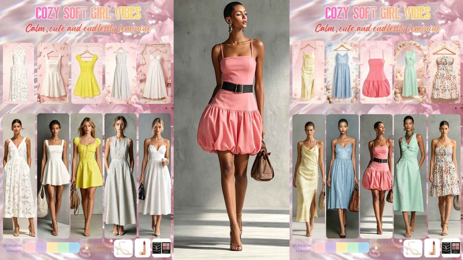 soft girl aesthetic dresses