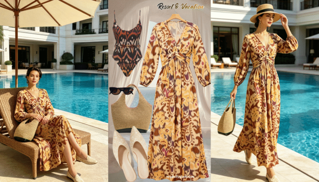 summer vacation dress