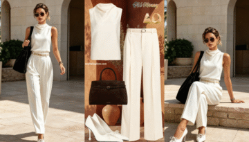 old money neutral outfit
