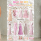 European summer pink dress