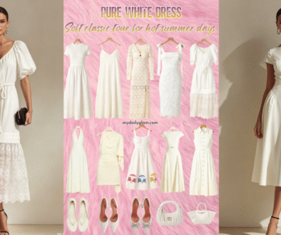 clean fit white dress