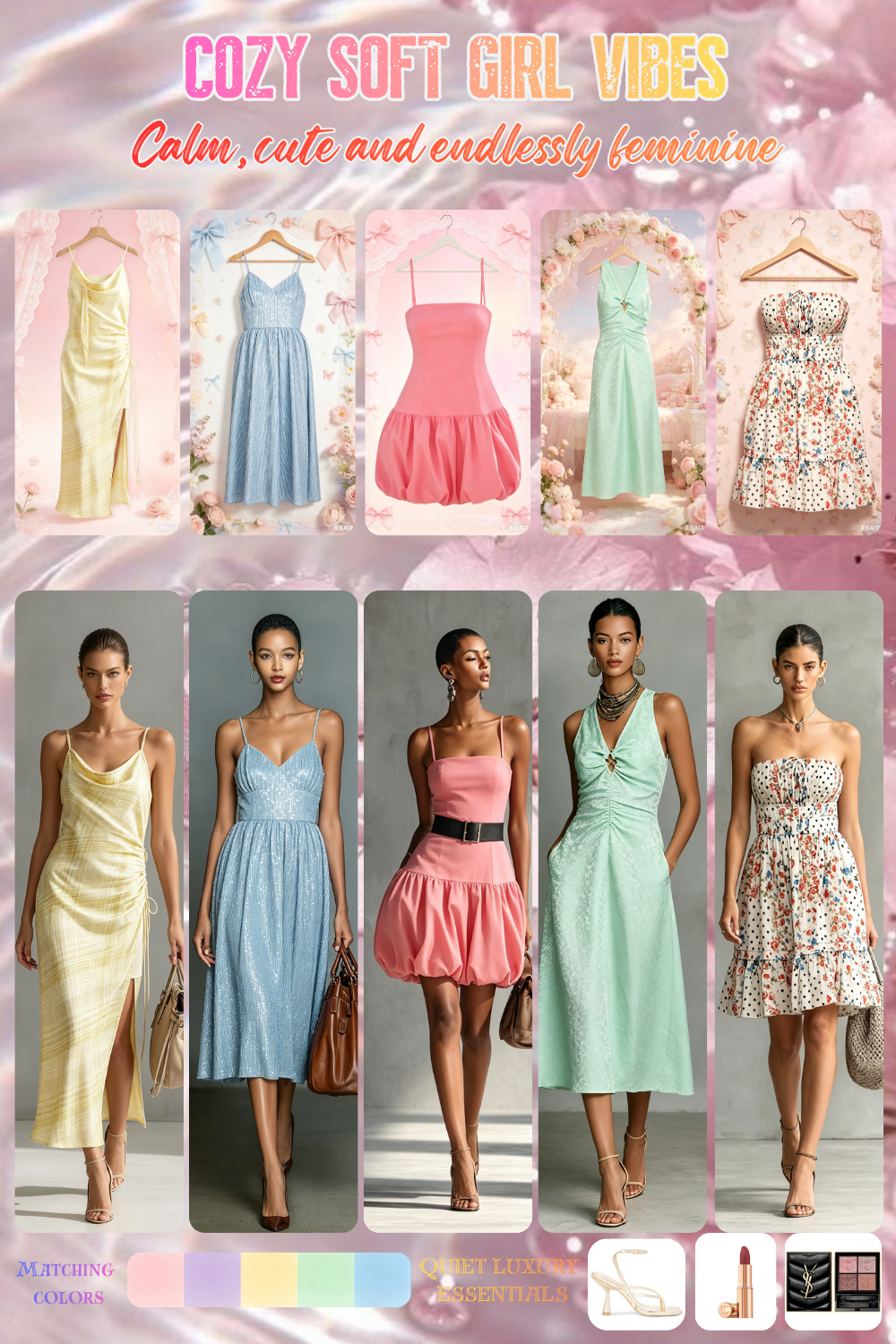 soft girl aesthetic dresses