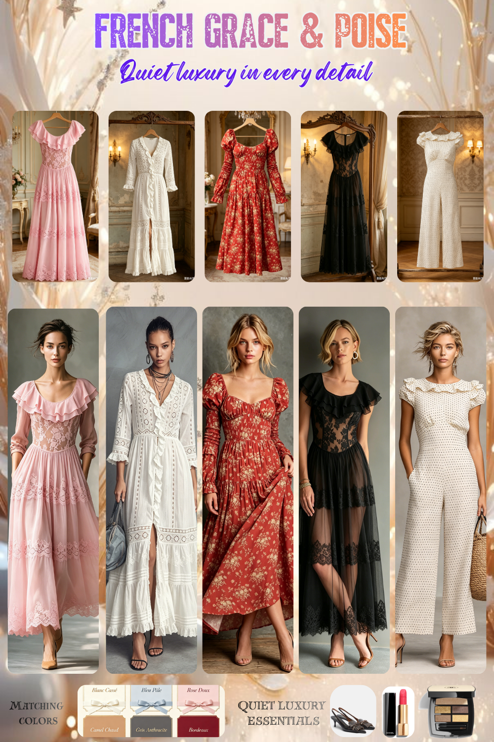 Parisian style dresses