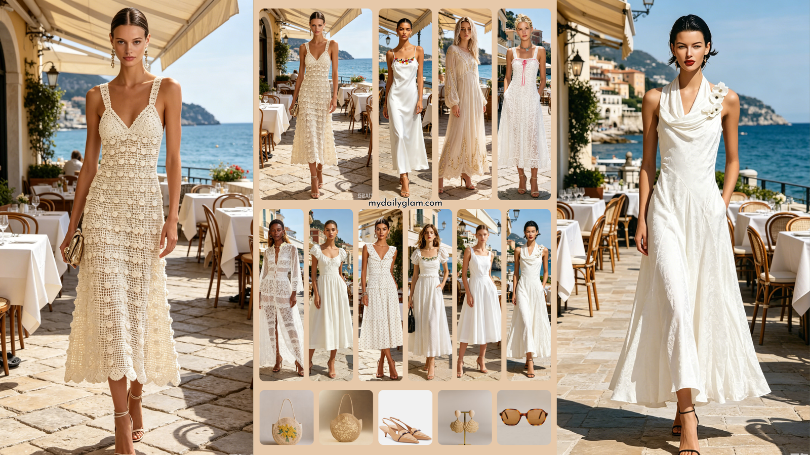 summer brunch white dress