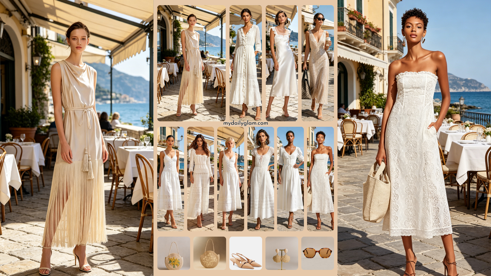 chic brunch white dress