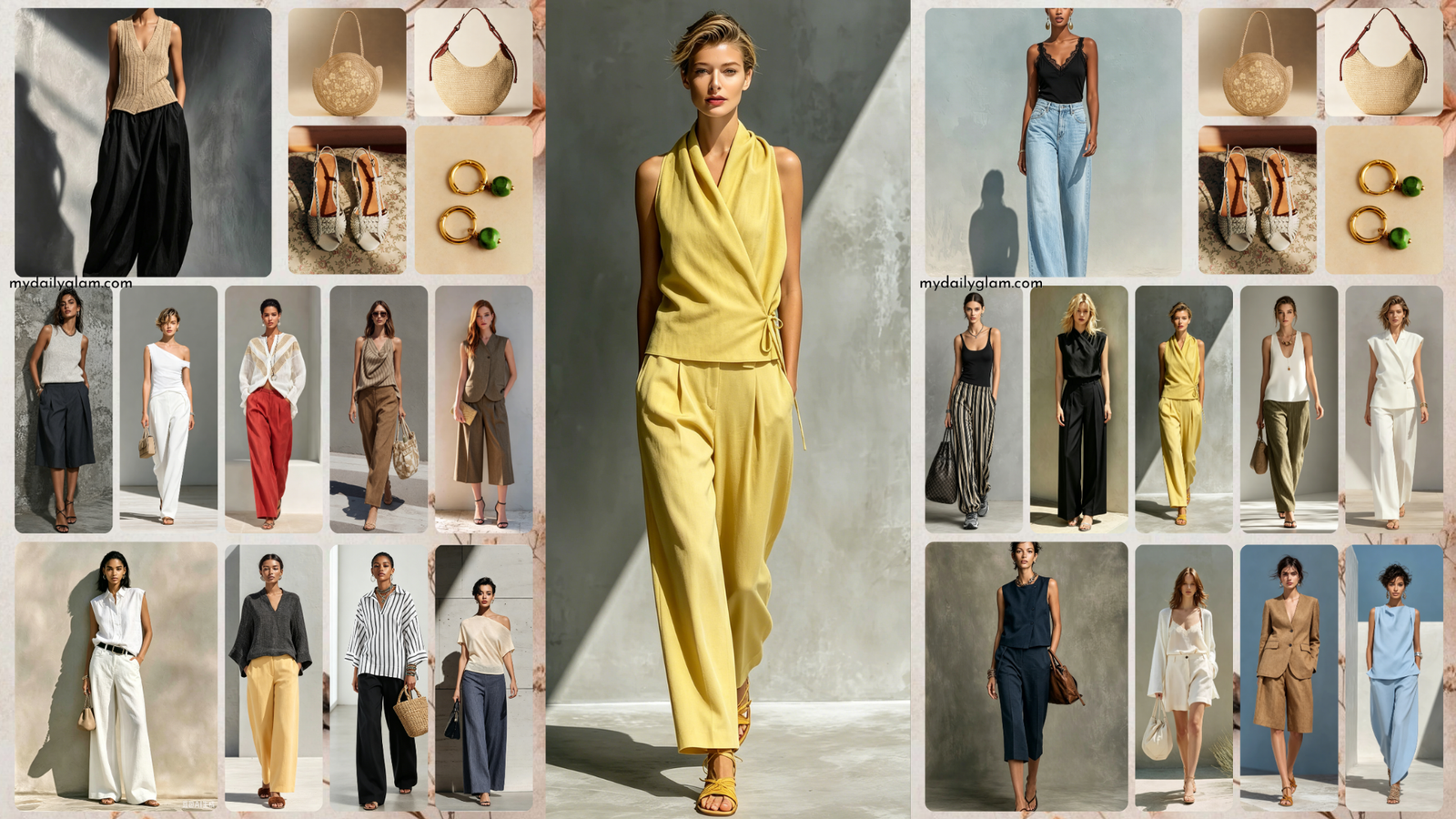 linen pants for women 35+ summer