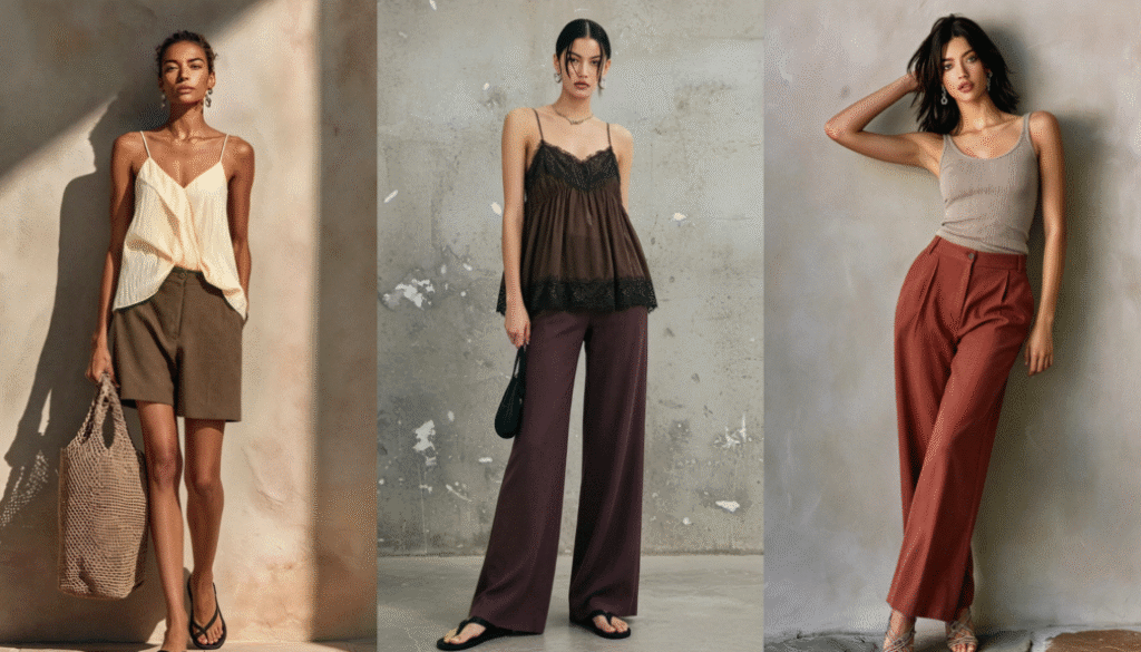 linen pant sets for women 40+ summer