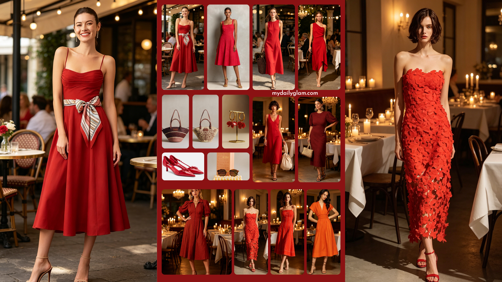 confidence-boosting red date night dress